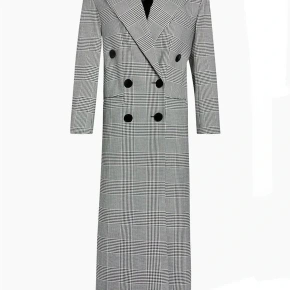 RETROFETE NWT Plaid Coat - Picture 2 of 5